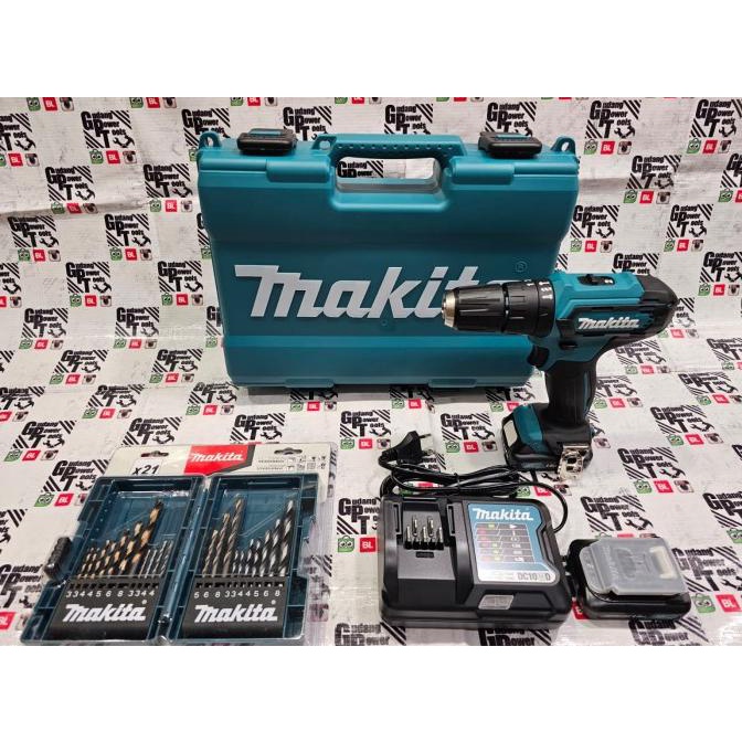 Paket Mata Bor 21Pc Mesin Bor Baterai Cordless Drill Makita Hp333D