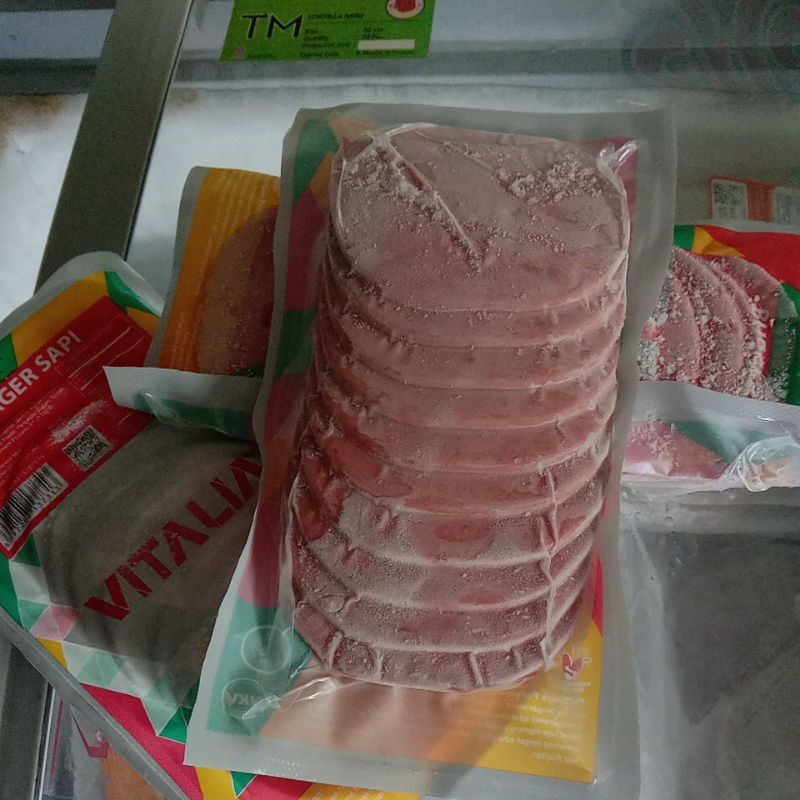 

Beef burger Vitalia isi 10 pcs/ daging burger sapi