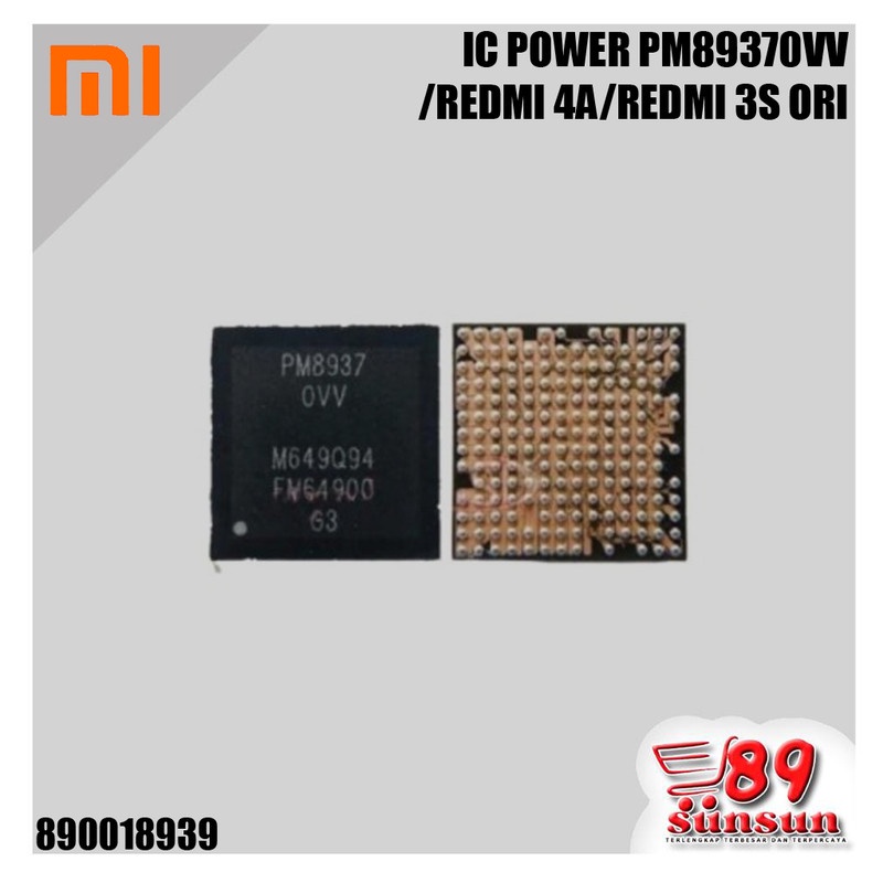 IC POWER PM89370VV/REDMI 4A/REDMI 3S ORI