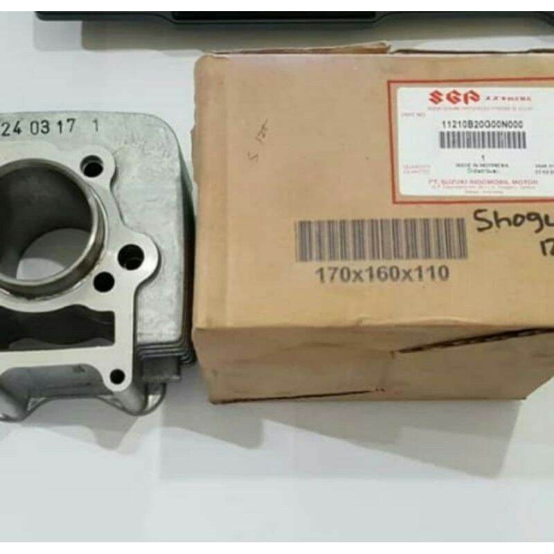 CYLINDER BLOK SILINDER BLOK SUZUKI ARASHI 125 SHOGUN SP 125 LAMA SHOGUN R 125 SGP SGP