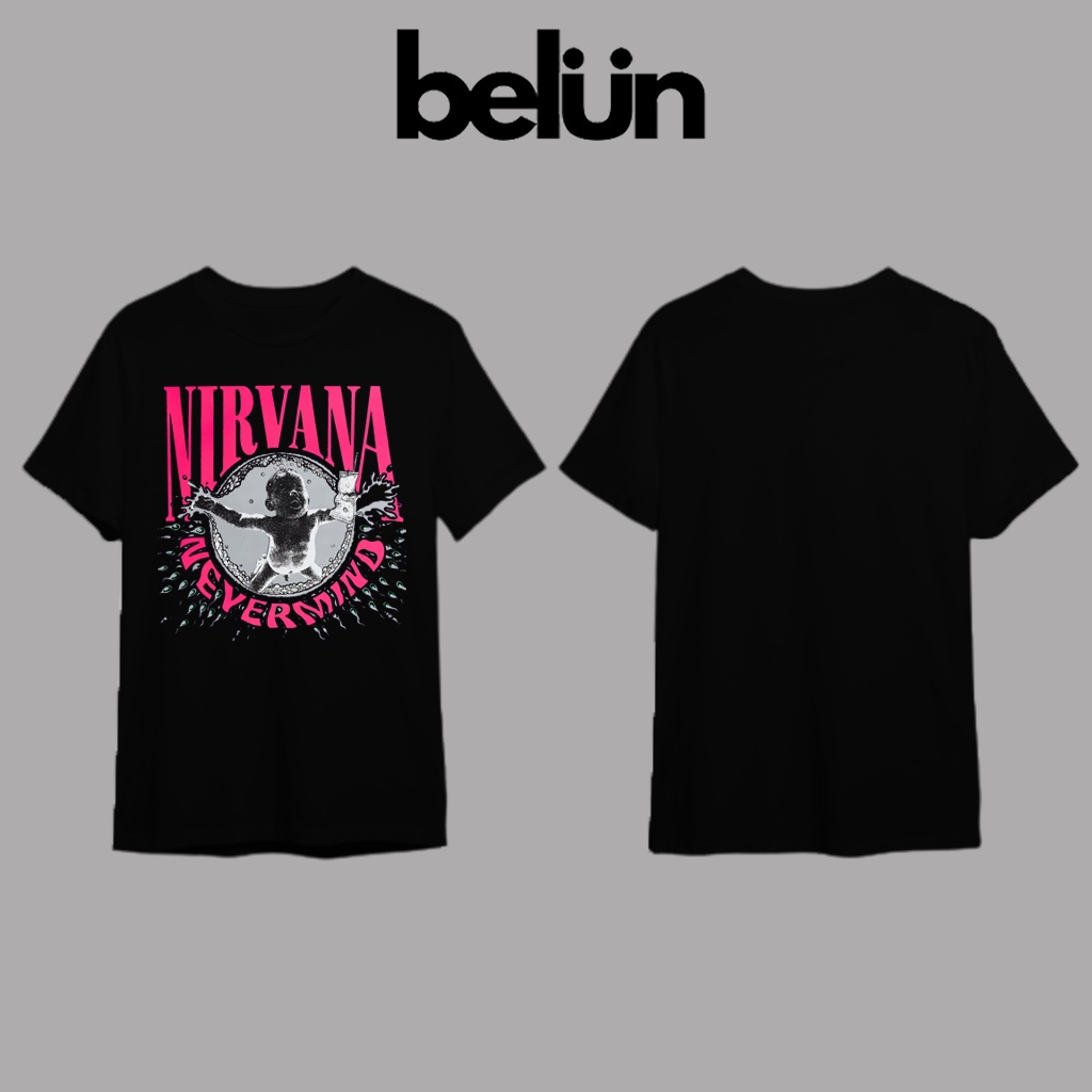 TSHIRT NIRVANA NEVERMIND BLACK