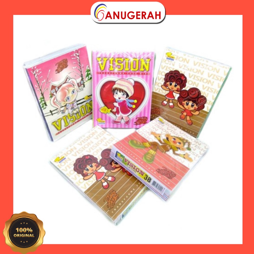 

→ VISION 38 Buku Tulis (PACK) 9783