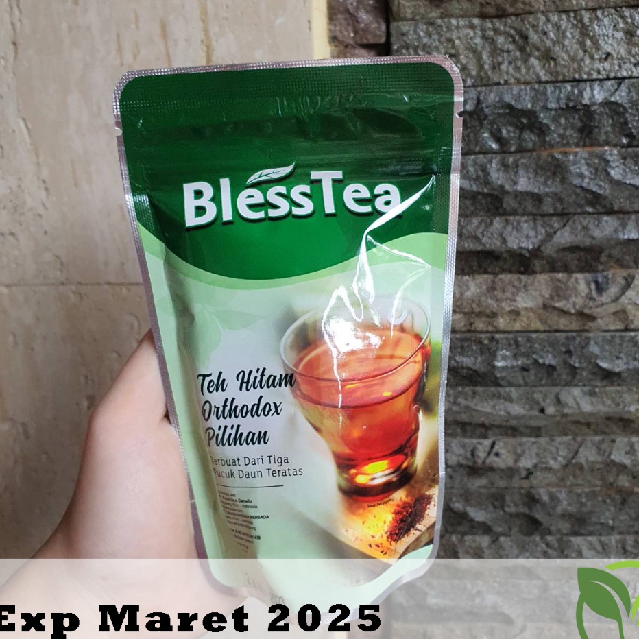 

Murah Banget BLESSTEA POUCH TEH HITAM ORTHODOX 70gr TEH PILIHAN Ready Stock