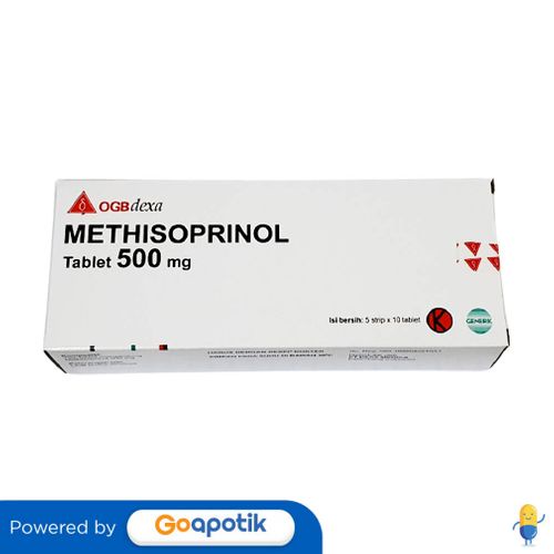 METHISOPRINOL OGB DEXA MEDICA 500 MG BOX 50 TABLET