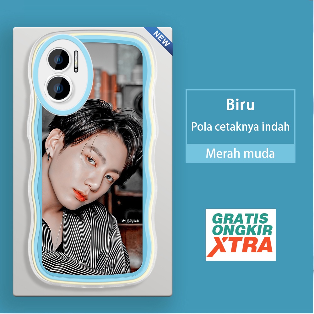 Redmi 10 10A 10C 12C 9A 9T 9C K40S Xiaomi INS BTS Jeon Jung Kook BT21 Bangtan Boys Cool Kor Kesing c