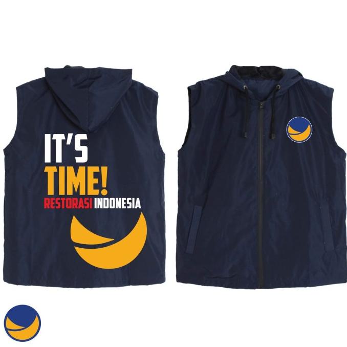 TERLARIS jaket Rompi Nasdem Indonesia - Rompi Nasdem