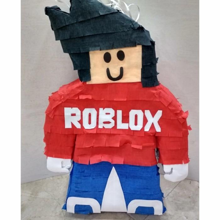 Pinata Roblox Cowok Custom / Pinata Pukul Tarik