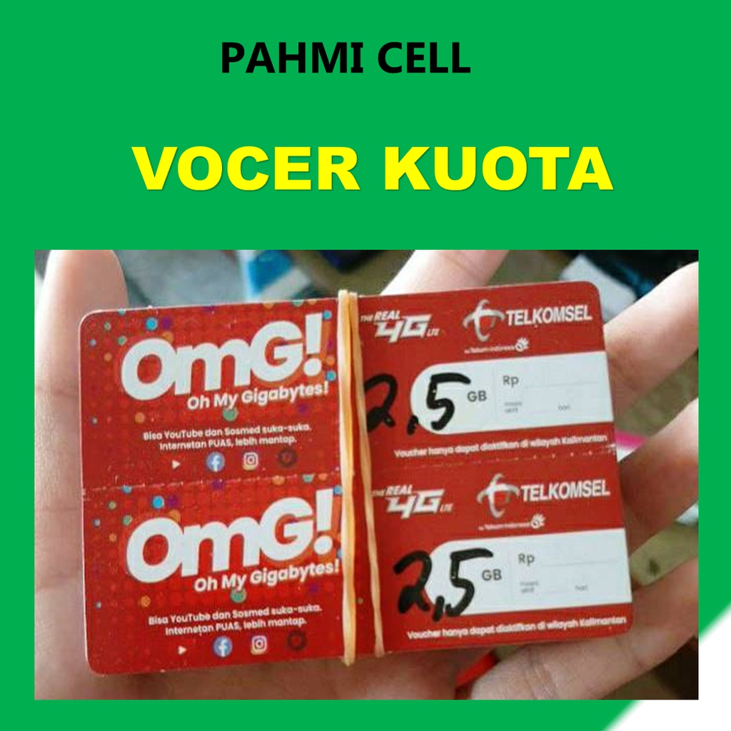 Vocer Kuota telkomsel Termurah terlaris tercepat Andalan semua orang