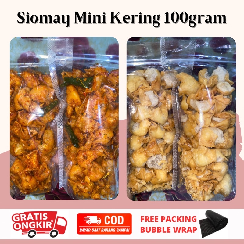 

SIOMAY KERING PEDAS DAUN JERUK 100GRAM | SIOMAY KRIUK ORIGINAL