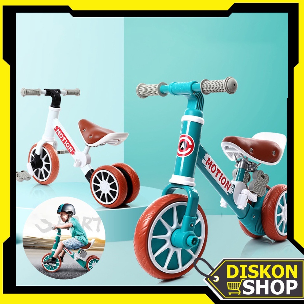 Stok Terbatas.. Diskon Shop - 5627 Sepeda Anak Roda 3 / Mainan Sepeda Motion Bike / Sepeda Anak / Se