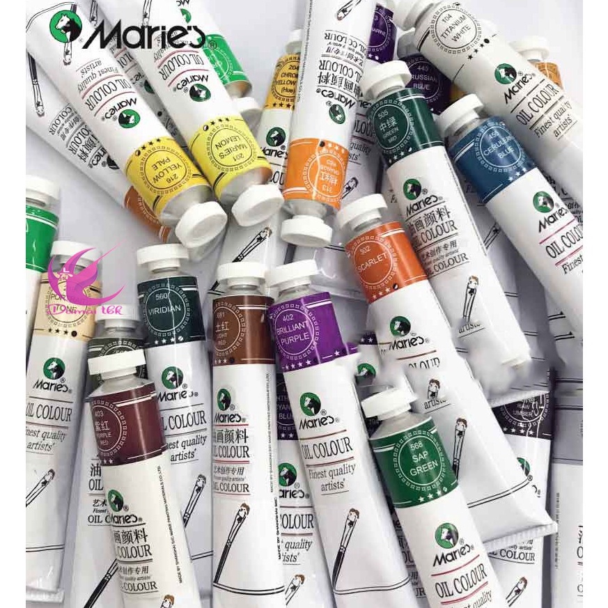 

87 Cat Minyak Maries Maries Oil Paint 50ml (Varian 1) 58