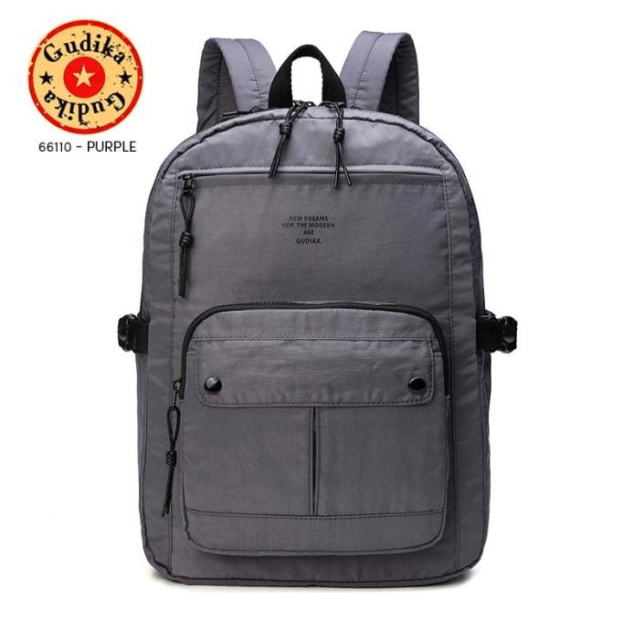 Ransel Gudika 66110 - Tas Ransel laptop Wanita Pria Korea Ootd Terbaru