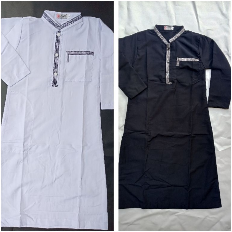 TERMURAH. Jubah Anak Laki/ Gamis Koko anak laki laki putih dan hitam