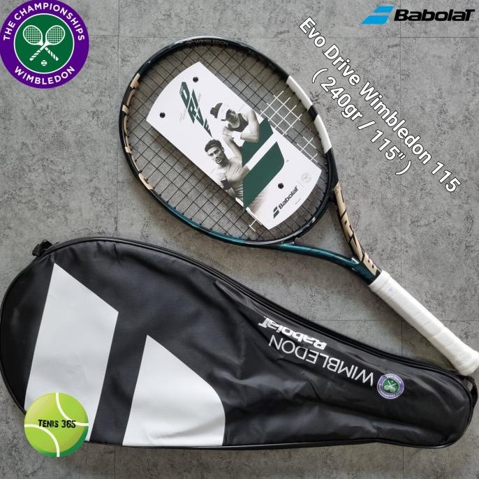 Raket Tenis Babolat Evo Drive 115 Wimbledon ( 240gr / 115" )
