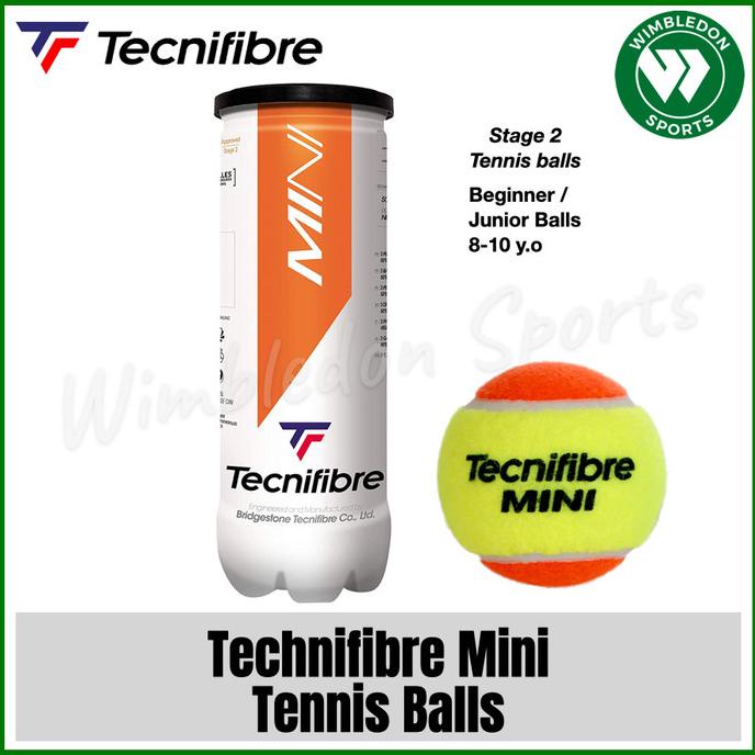 Bola Tenis Technifibre Mini / Bola Tenis Junior Technifibre Orange