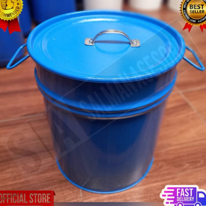Terlaris Tong Drum Besi 30 Liter Tempat Bakar Sampah