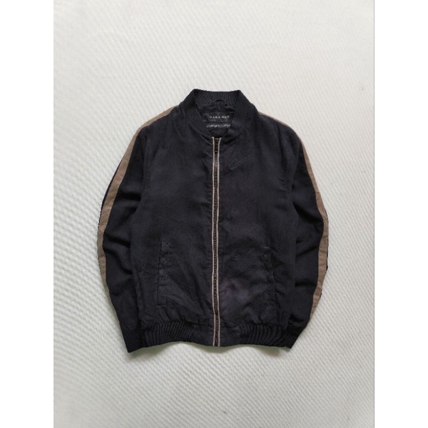 ZARA MAN faux suede jacket