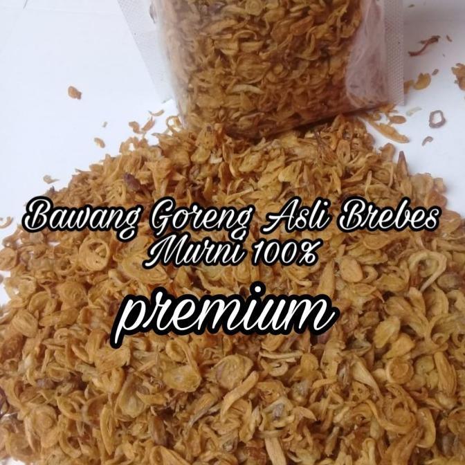 

Bawang Goreng Asli Brebes Murni 100%-500 Gram