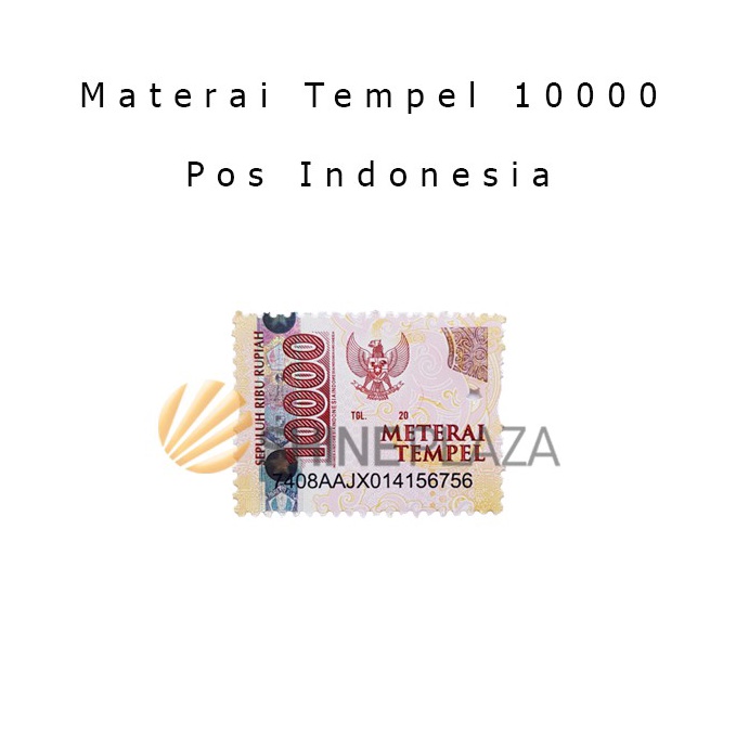 

Materai 10000 Original Pos Indonesia yc9vn