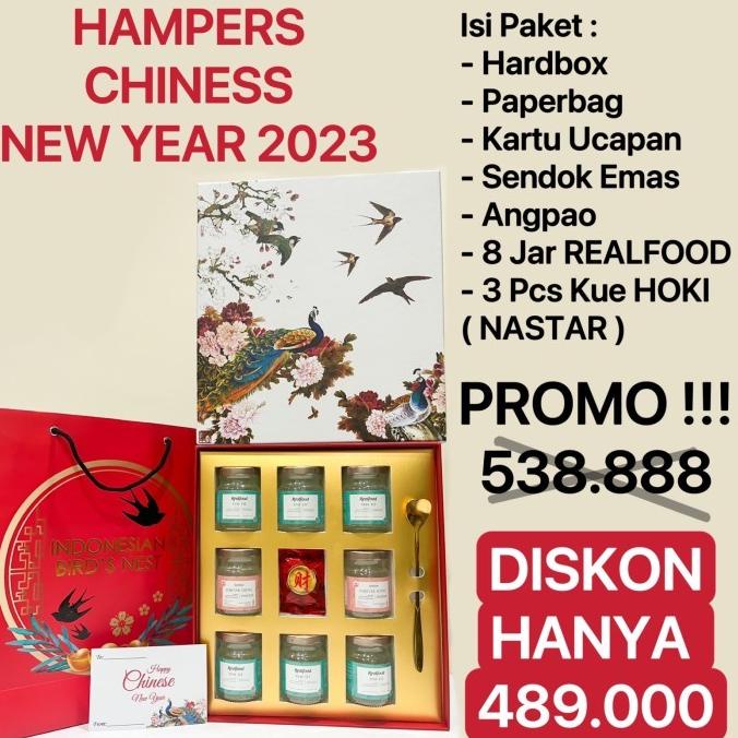

Realfood Hampers Imlek Minuman Sarang Burung Walet Cny Parcel Isi 9Btl Sellyangelinastore