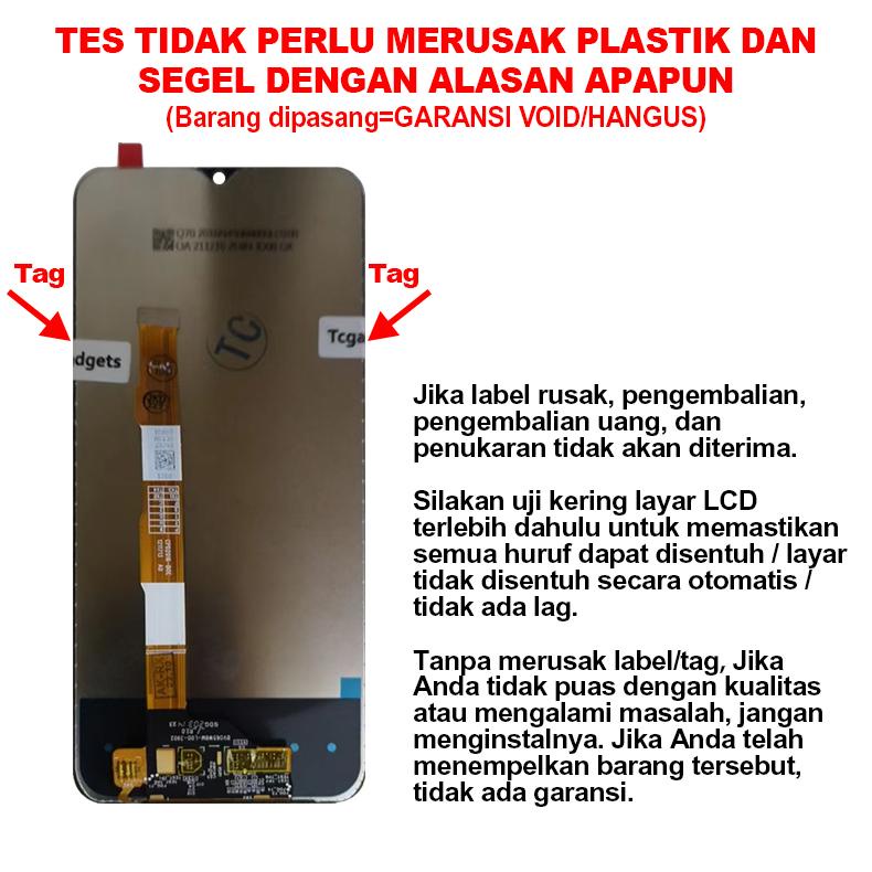 Baru Update Lcd Realme C2  Oppo A1K Original 100% Lcd Touchscreen Fullset Crown Murah Ori Compatible