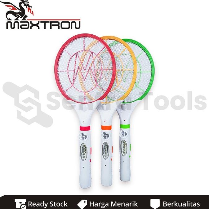 best seller] Raket Nyamuk Multifungsi Senter LED Maxtron MX 110