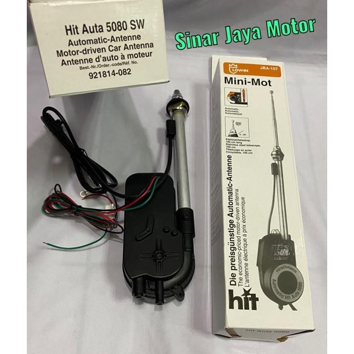 Antena Radio Mobil / Car Radio Antenna Jba 107 Minimot Otomatis Lowin