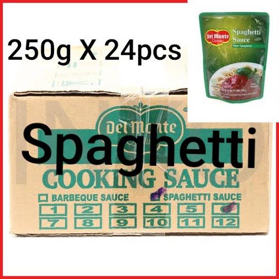 

DelMonte Saus Spagheti / Spaghetti Sauce 250 gr dus ( 24 bungkus )