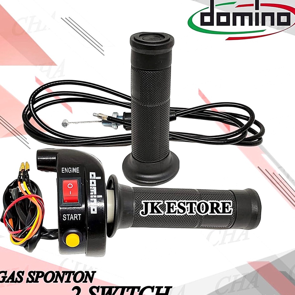 ➯ Gas Spontan Domino 2 Tombol & 3 Tombol1 Kabel Universal Mio Beat Karbu Vario Karbu Xeon Karbu Rx K