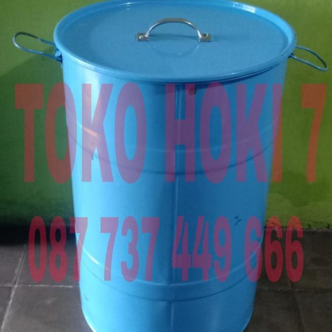 Limited Drum Sampah/Tong Sampah/Kaleng/Tong Besi/Tempat Sampah Kap.60Ltr Murah
