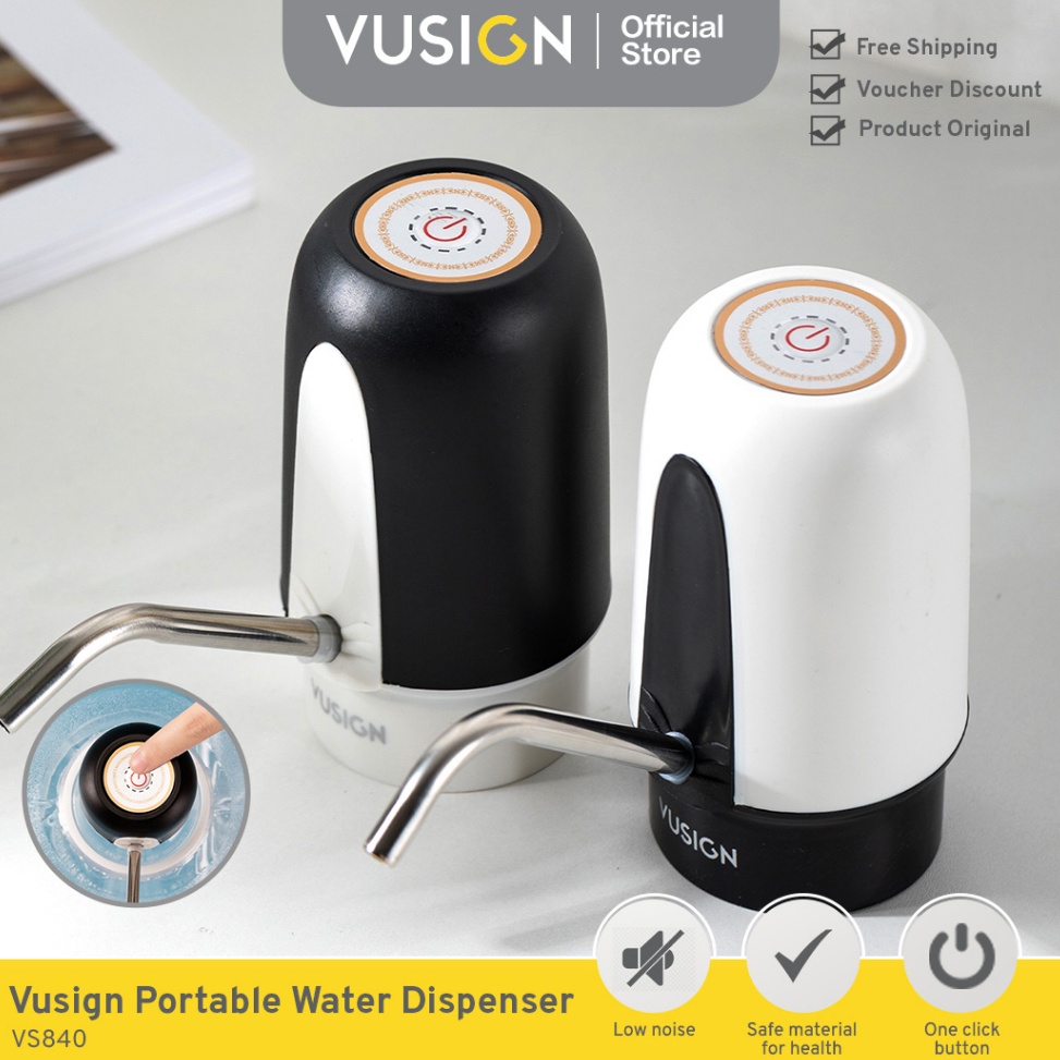 Tempat Minum Anak Produk Premium TUPPERWARE original _Vusign Portable Water Dispenser Pompa Galon El