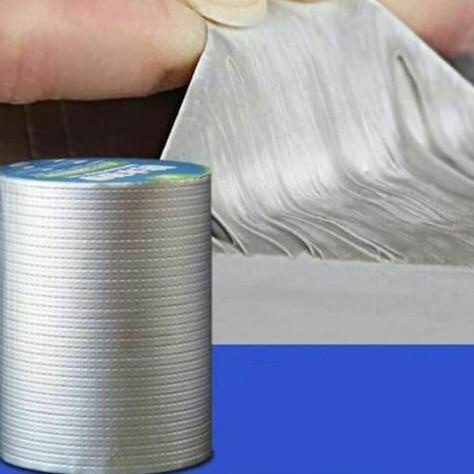 

:0:0:0] Lakban Aluminium Foil Super Tape Waterproof Lakban Anti Bocor LS549