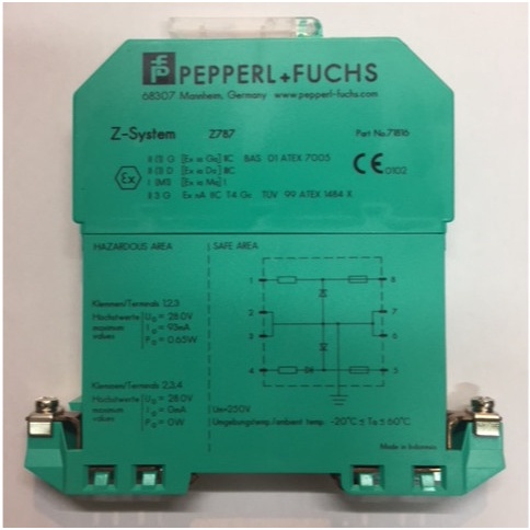 Pepperl+Fuchs Zener Barrier Z787