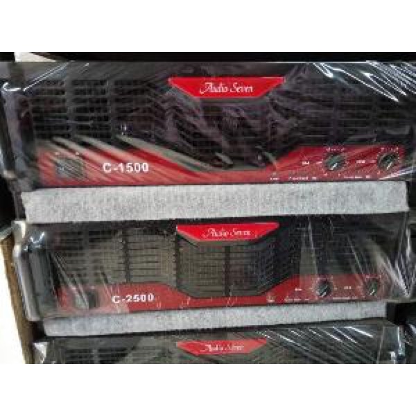 POWER AMPLIFIER AUDIO SEVEN C 1500 ORIGINAL