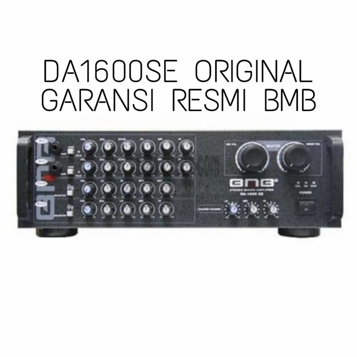 AMPLIFIER KARAOKE BMB DA 1600 SE GARANSI RESMI BMB