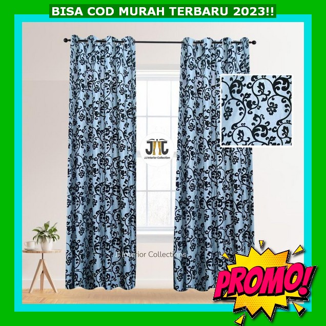 Gorden Jendela 1 2 3 Meter Hprden Motif Kordeng Murah Korden Jendela Minimalis Hordeng Jendala Aesth