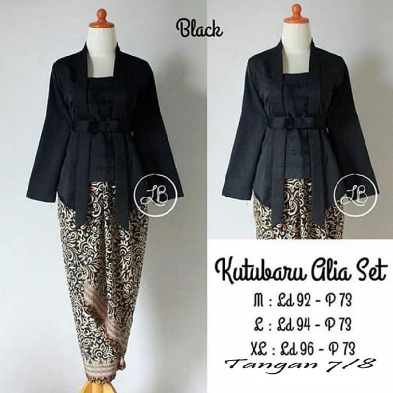 SETELAN KEBAYA KUTUBARU PITA / KEBAYA KUTUBARU BALOTELI / KEBAYA WISUDA / ROK LILIT