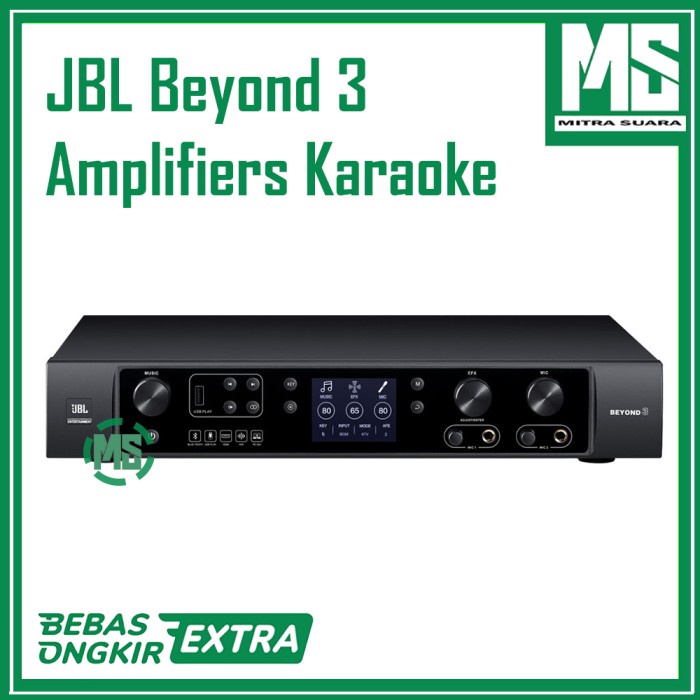AMPLIFIER KARAOKE JBL BEYOND 3 ORIGINAL RESMI
