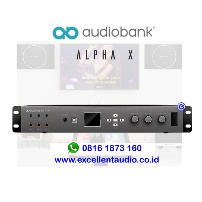 AUDIOBANK ALPHAX ALPHA X KARAOKE AMPLIFIER