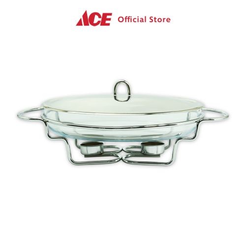 ACE - DELICIA 3 LTR PYREX PENGHANGAT MAKANAN OVAL