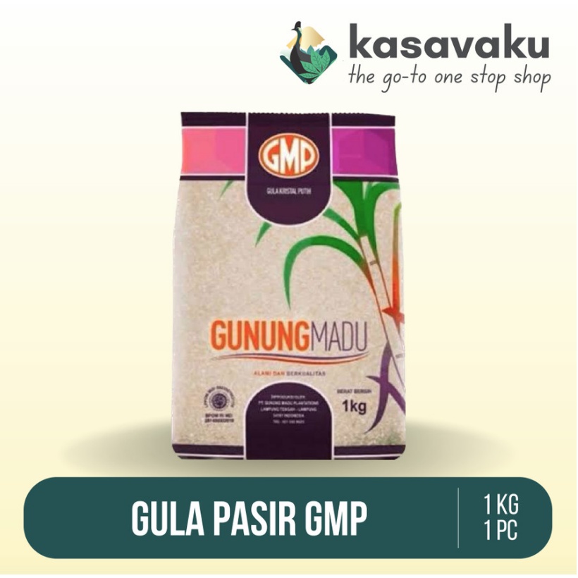 

Gula pasir GMP kemasan 1 kg