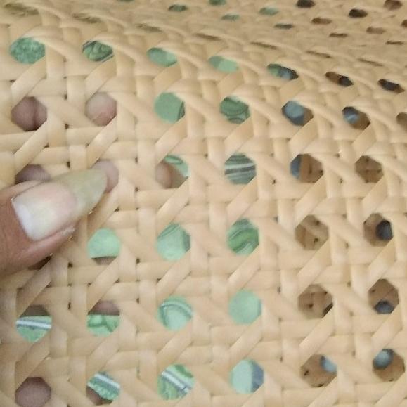 Webbing Rotan Sintetis Lembaran Meteran Anyaman Tanjung