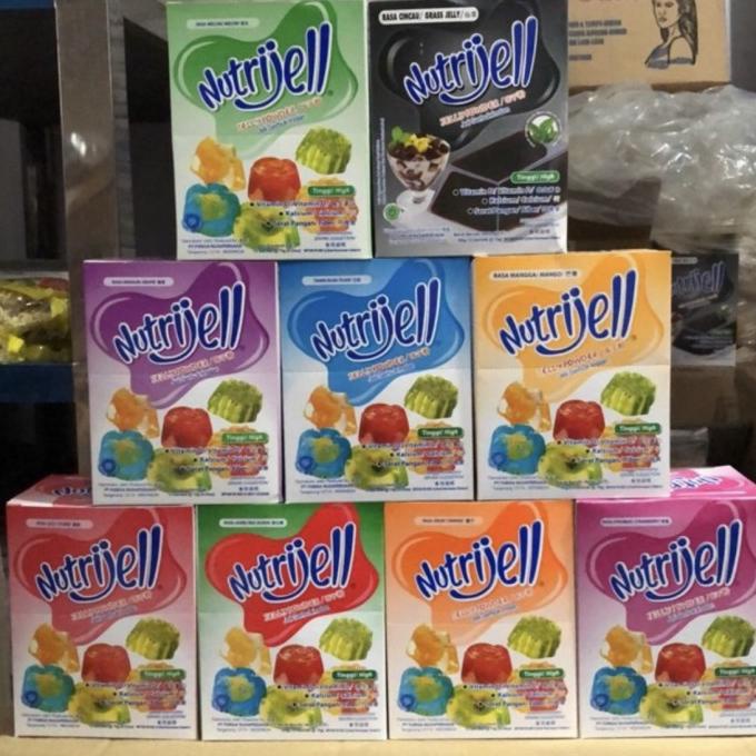 

Nutrijell 1 box ( 15gr x 12pc )