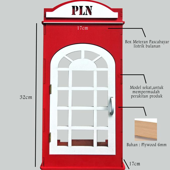 Box PLN Kotak Meteran Lama Pascabayar Bulanan