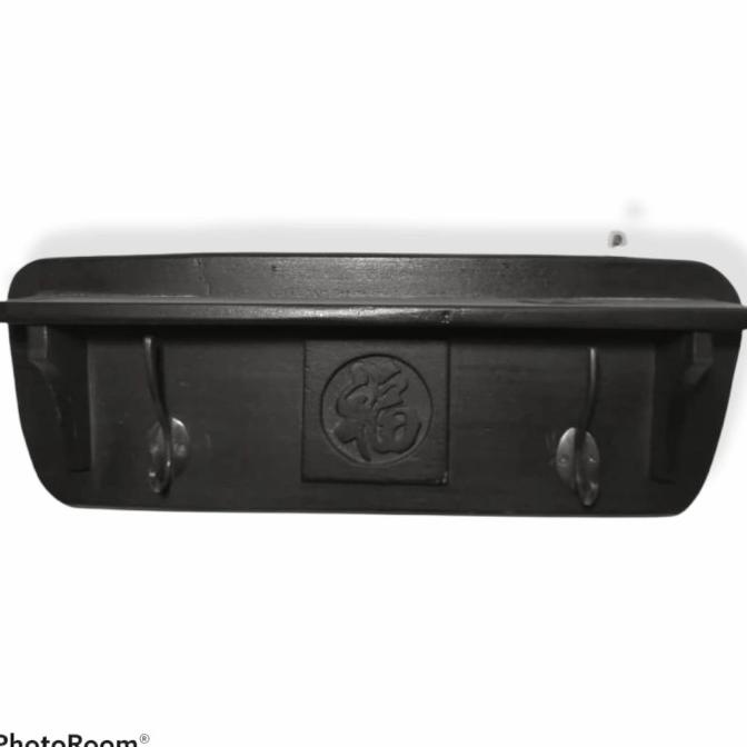 Kapstok kayu jati jadul antik lawas gantungan kunci