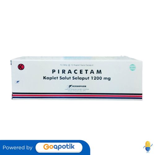 PIRACETAM BERNO 1200 MG BOX 100 KAPLET