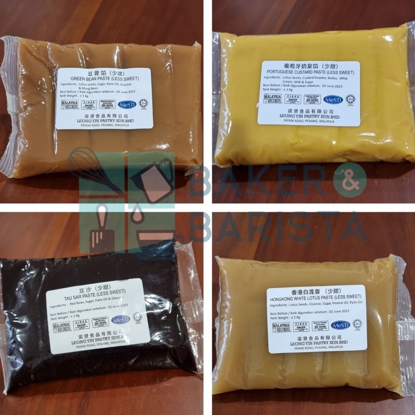 ★★ WRP READY Isian Mooncake Filling Leong Yin Leung Yin Malaysia 1kg Isian Kue Bulan Selai Moon Cake