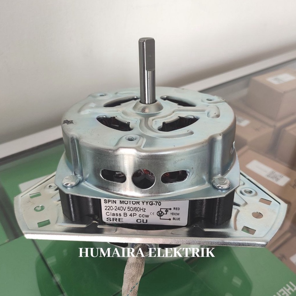 MURAH Dinamo Pengering Mesin Cuci POLYTRON / Spin Motor YYG - 70 Watt