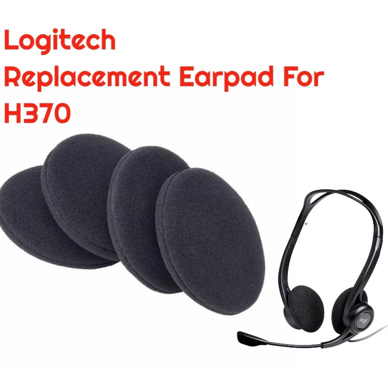 ➻ Busa Penganti Headset Logitech H370 Foam 370 Spon Earpad Headphone c Murah ★★★.