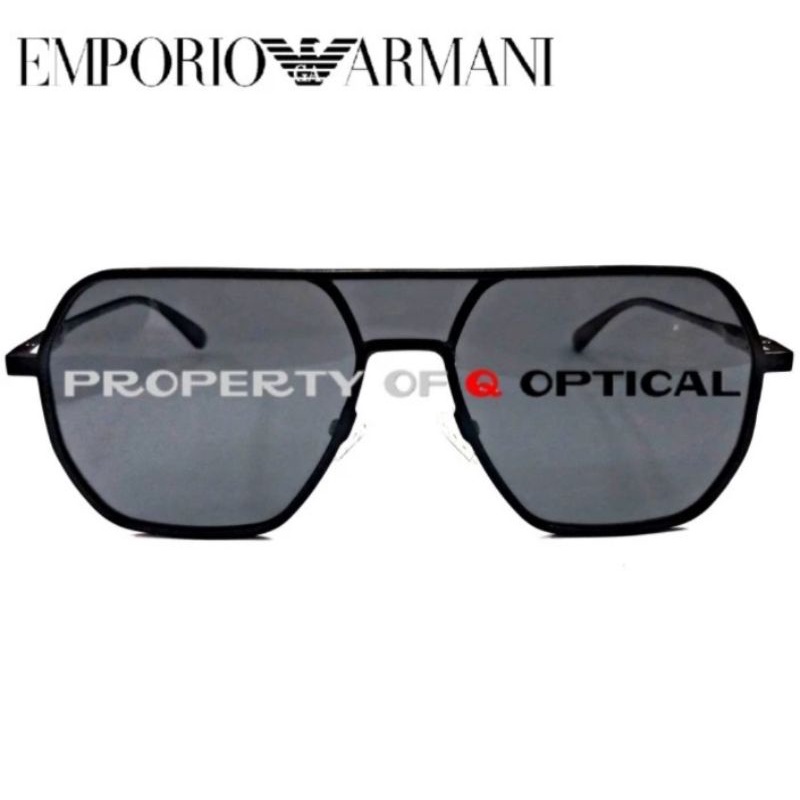 Kacamata Sungglases kacamata Hitam Emporio Armani E8692(Polorized UV420) Pria dan Wanita